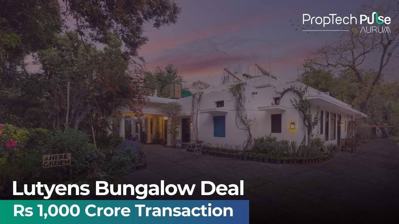 Bungalow Deal Near Rs 1,000 Crore
