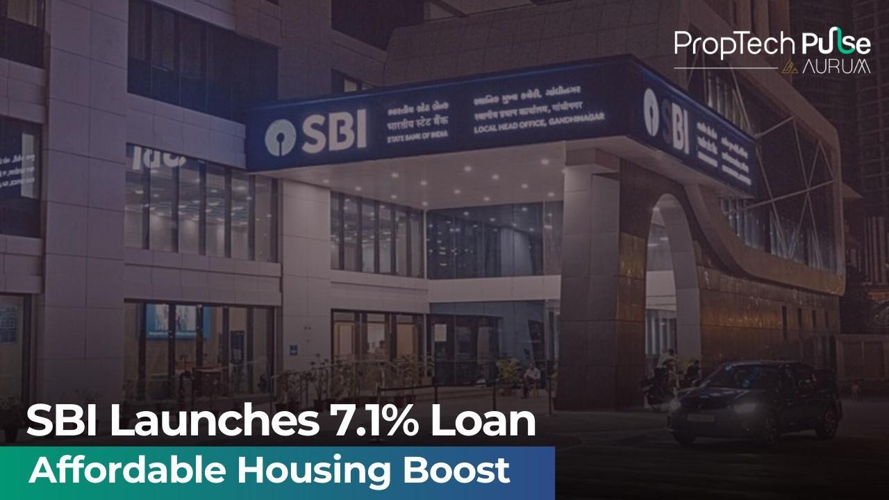 SBI Unveils 7.1% Interest Home Loan