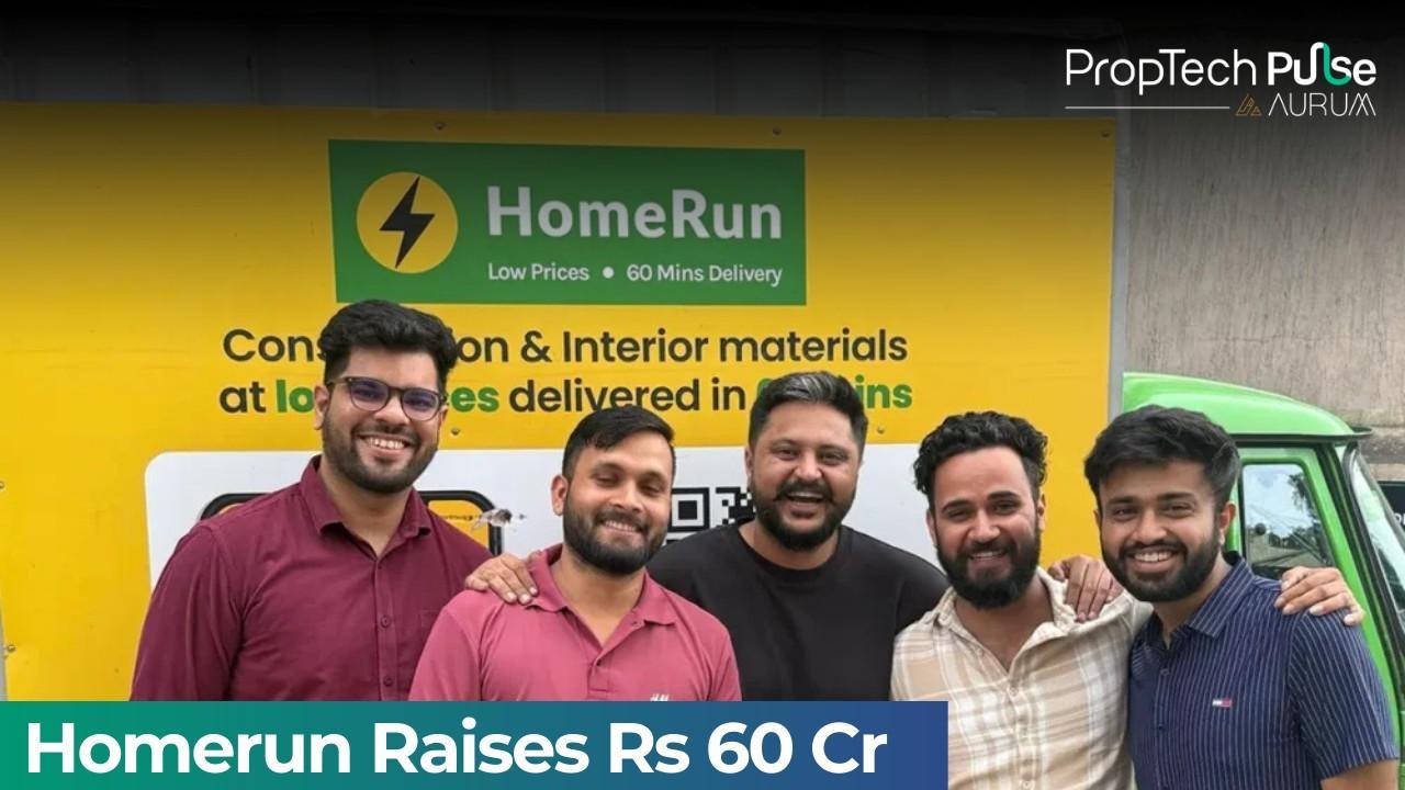 Homerun Secures Rs 60 Crore Series A Funding