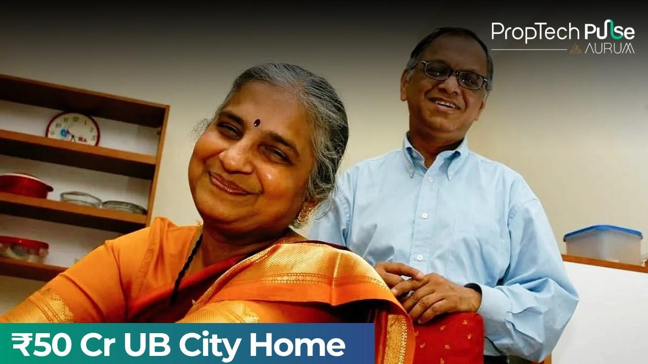 Narayana Murthy and Sudha Murthy’s ₹50 Crore Bengaluru Home