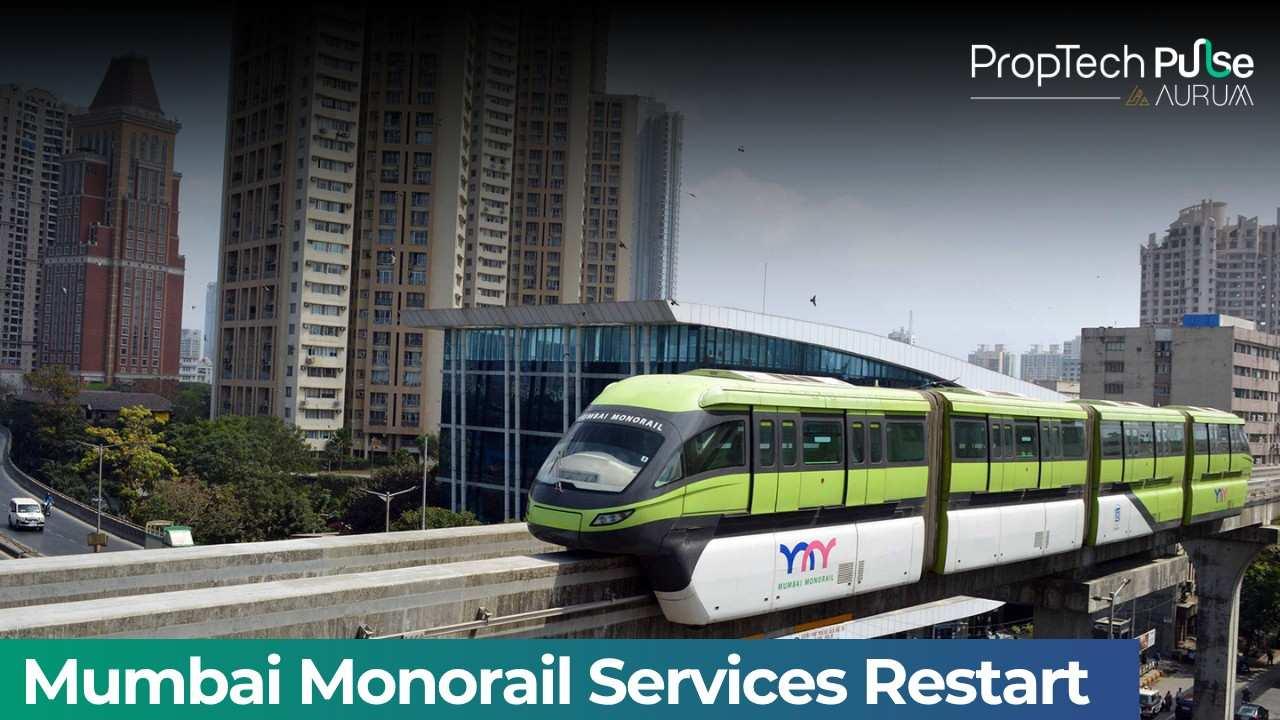 Mumbai Monorail Resumes Operations