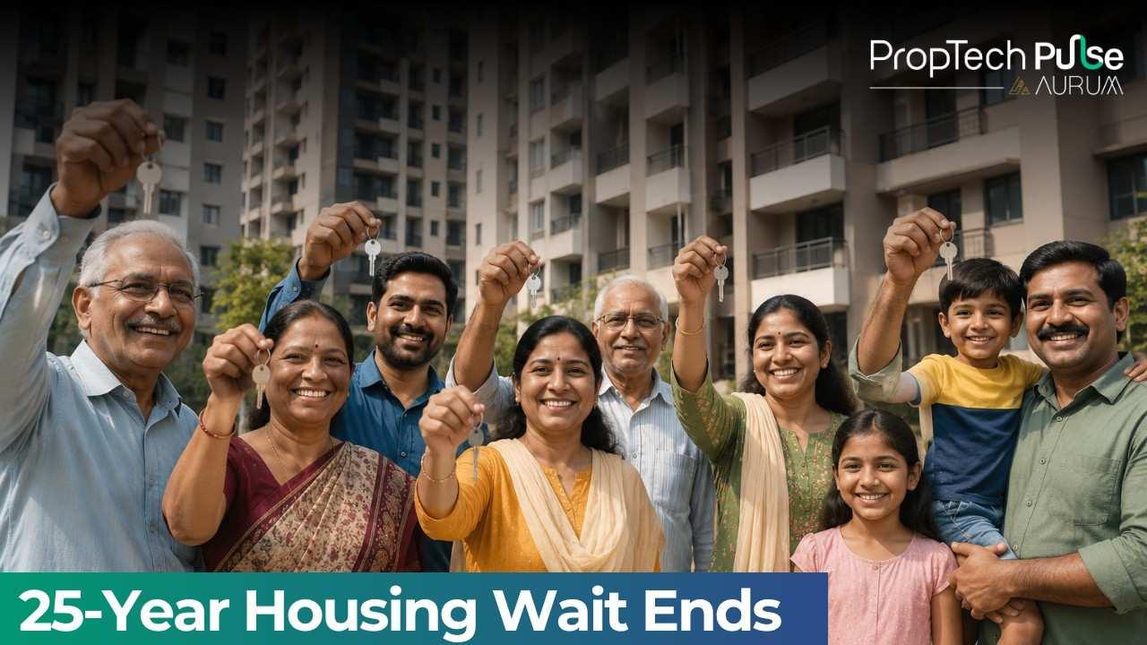 25-Year Wait Ends for 156 MHADA Housing