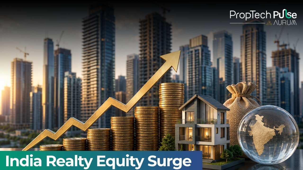 India Real Estate Inflows Hit Record $30.7 Billion