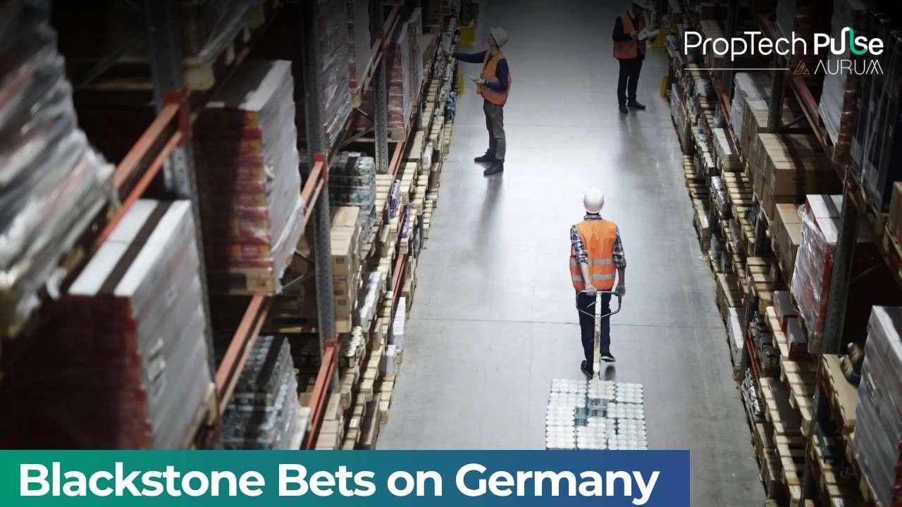 Pluto Finance Blackstone BREDS 93 million euros logistics lending Germany Berlin Hamburg 2026