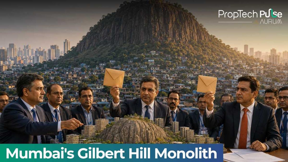 Gilbert Hill basalt monolith in Andheri West, the Mumbai heritage site up for redevelopment bids