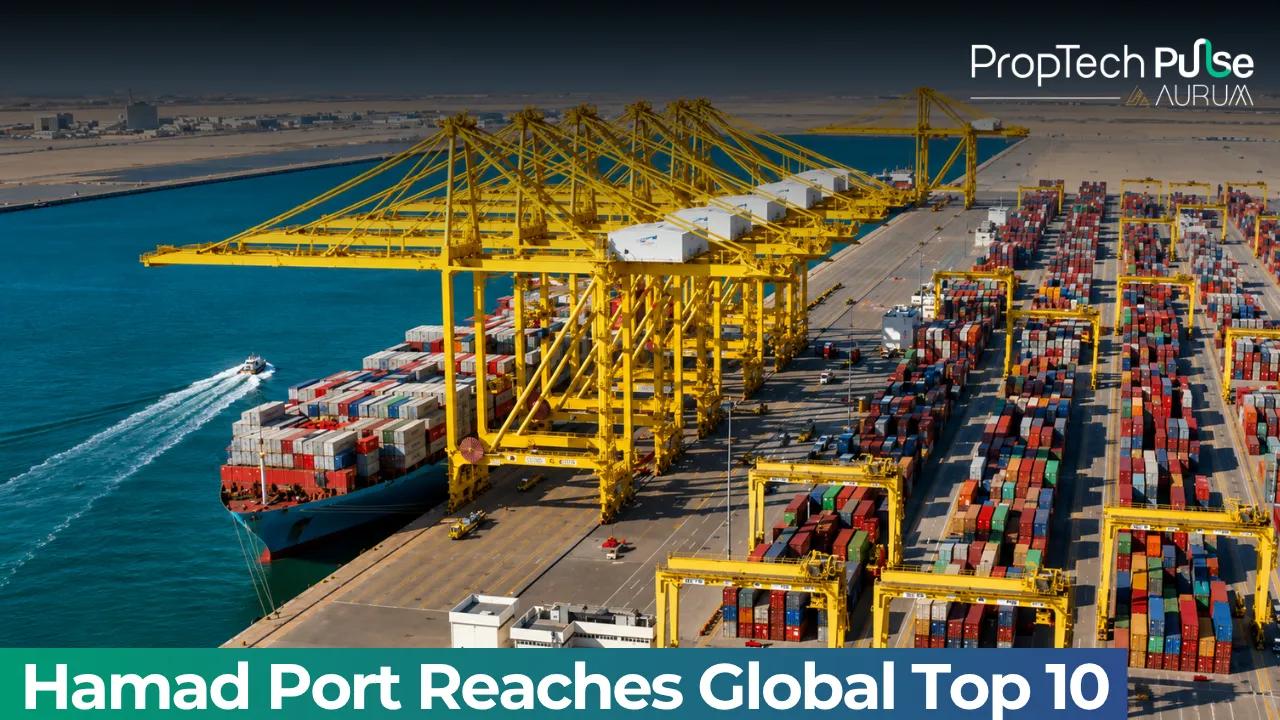 Hamad Port Rises to 8th Spot Globally in CPPI Rankings