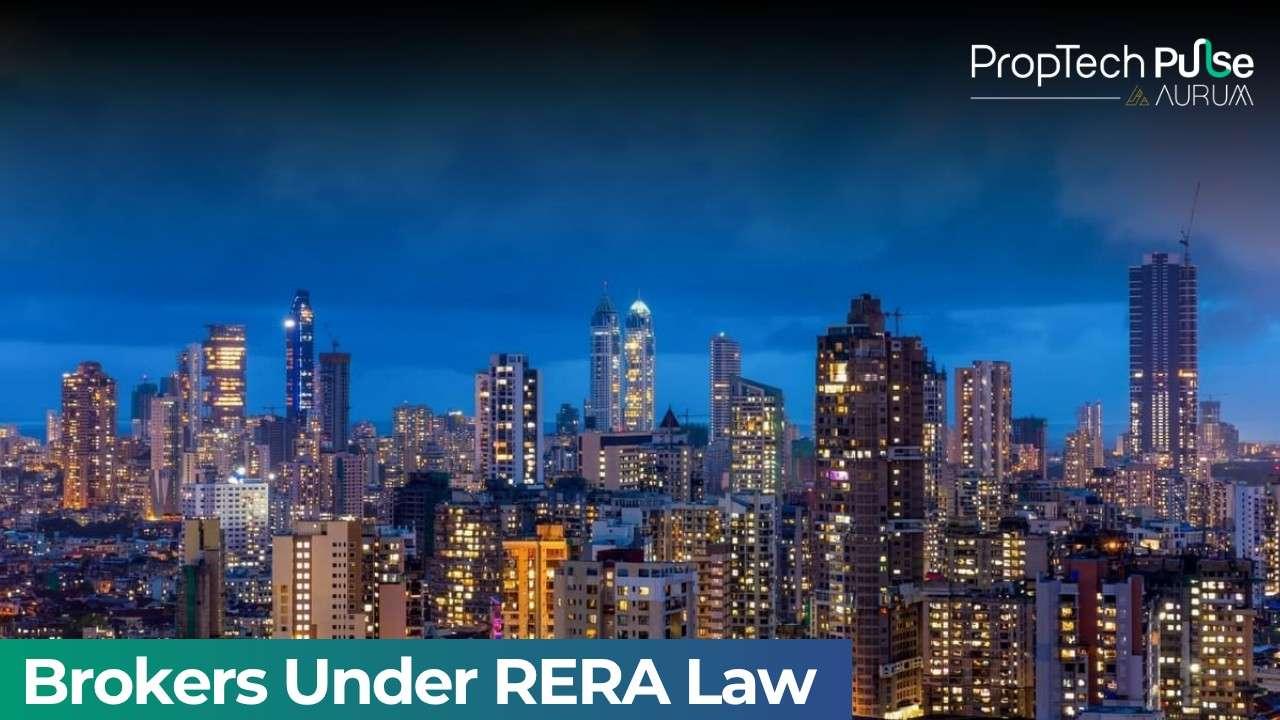 City skyline representing real estate agents and brokers regulated under India's RERA Act