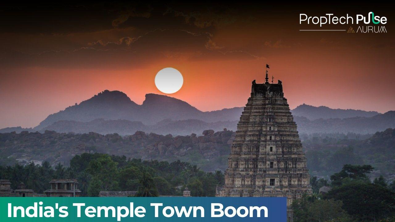 A temple town in India where the temple economy is driving new housing and integrated development