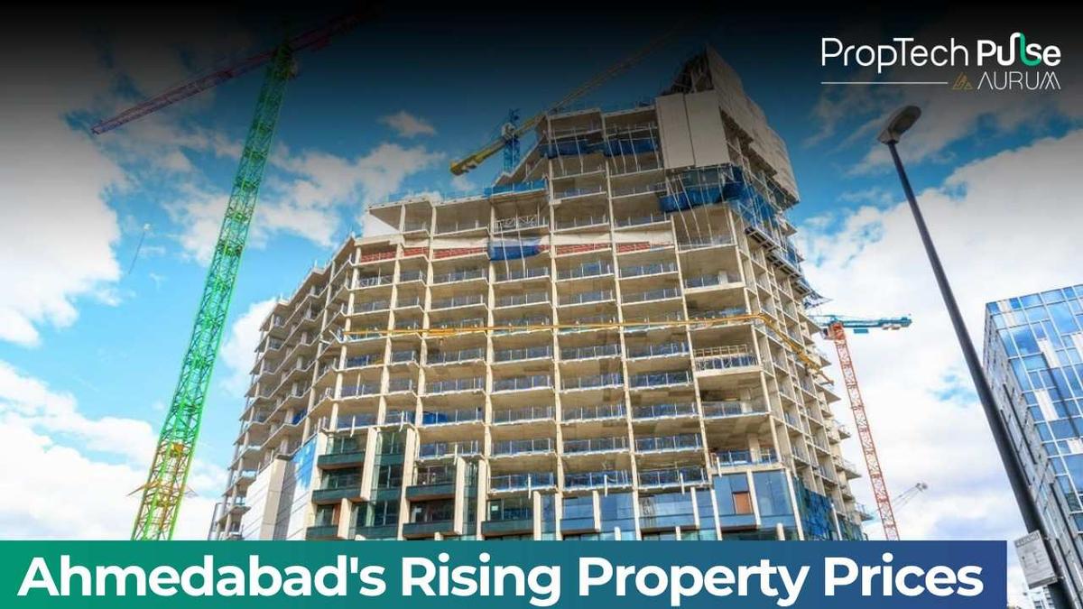 Under-construction residential buildings in Ahmedabad facing higher costs and rising property prices