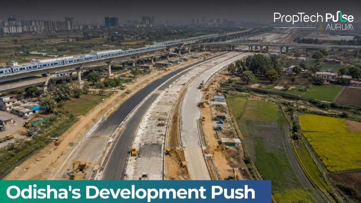 Infrastructure and housing development in Odisha after the state Cabinet cleared a major projects package