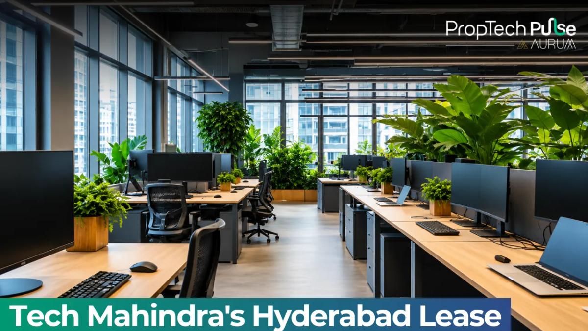 Tech Mahindra Leases 4 Lakh Sq Ft Hyderabad Office