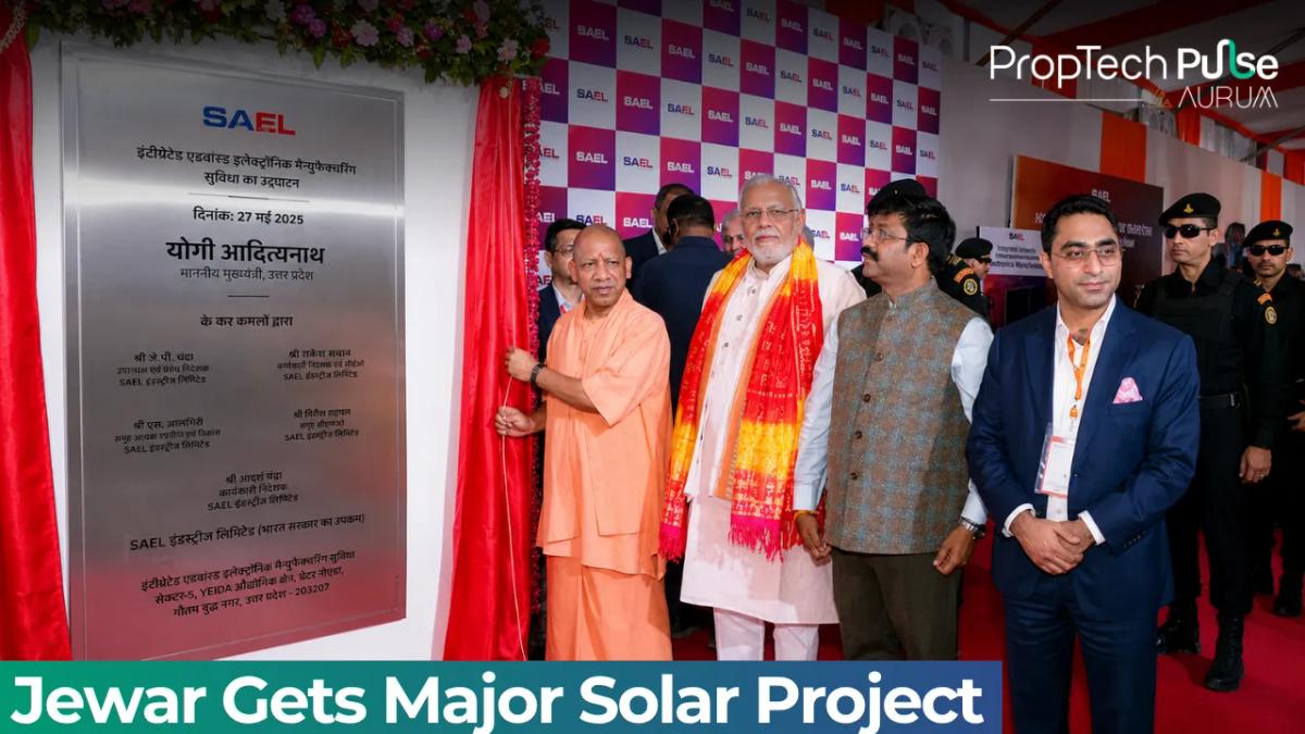 Yogi Adityanath Launches ₹8,200 Crore SAEL Solar Facility In Jewar