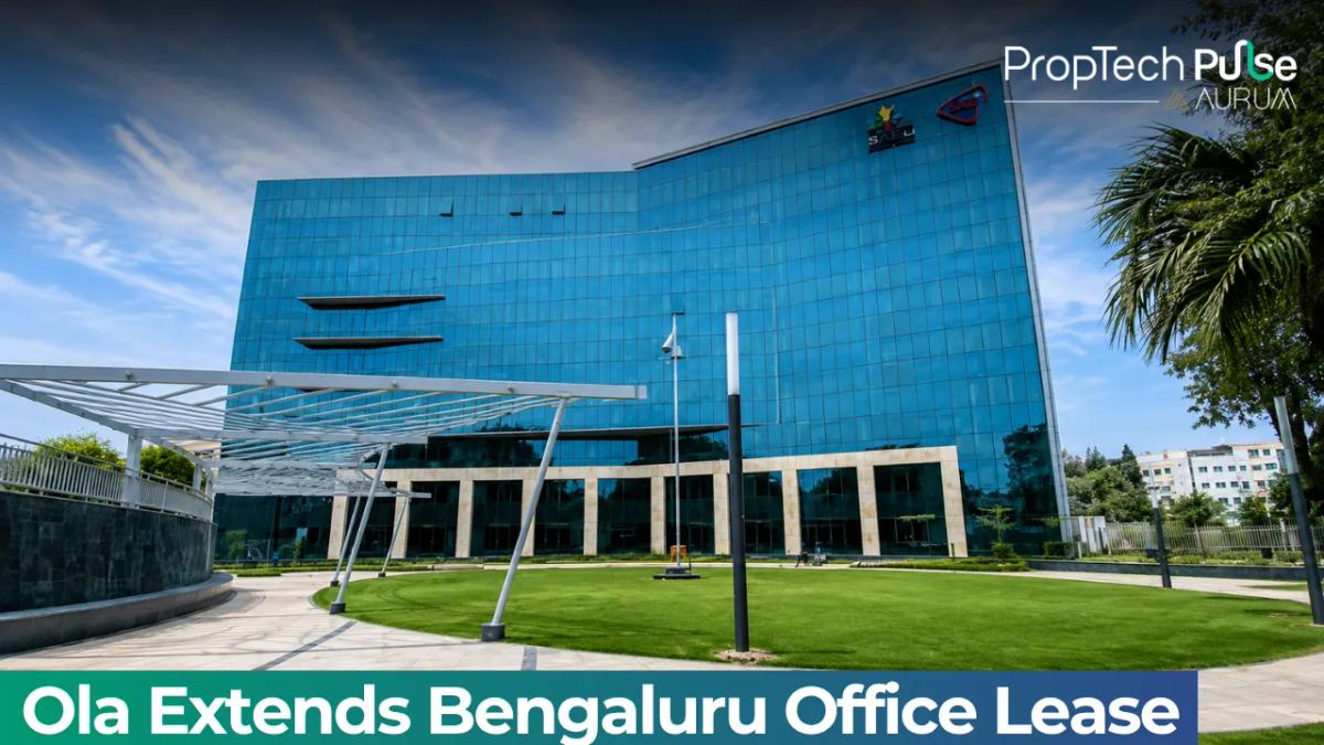 Ola Renews 4.27 Lakh Sq Ft Bengaluru Office Lease
