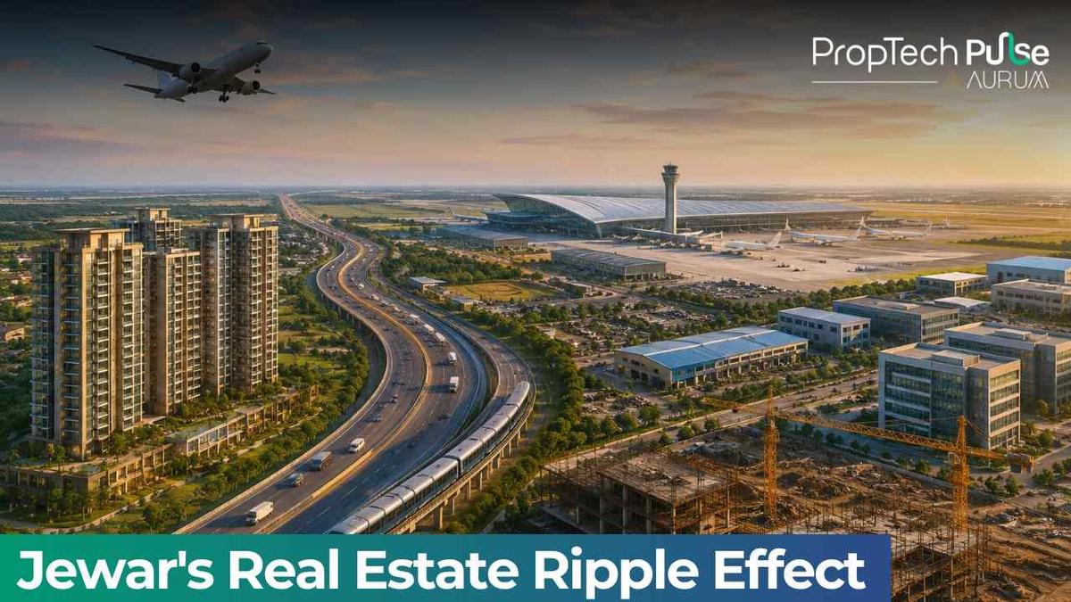Jewar Noida International Airport reshaping NCR real estate map across residential commercial and industrial sectors