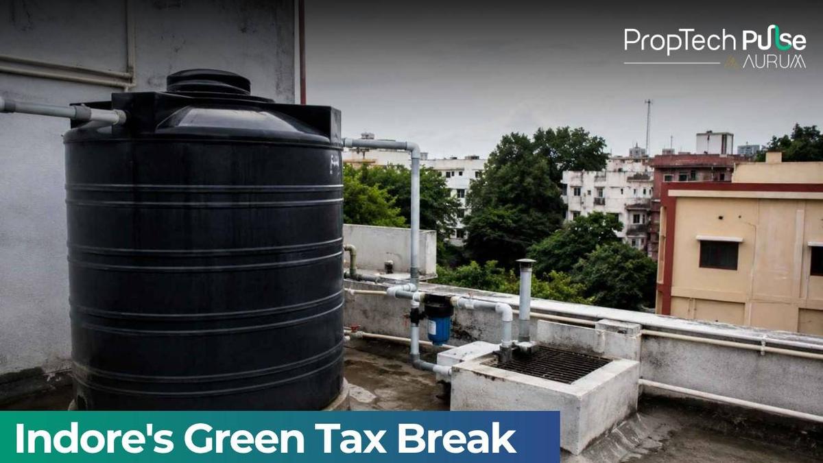 Indore property tax rebate of 10 per cent for homeowners with functional rainwater harvesting systems