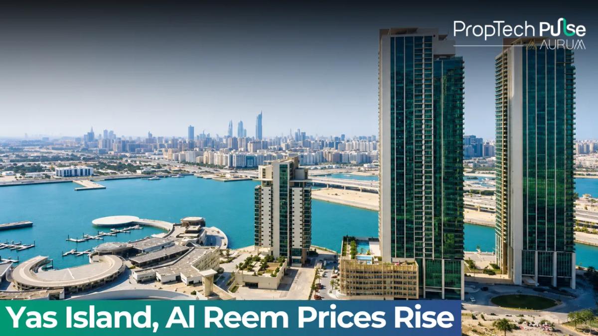 Yas, Al Reem Home Prices Surge