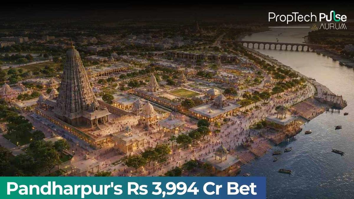 Pandharpur temple precinct development plan approved with Rs 3,993.90 crore budget for land acquisition and infrastructure