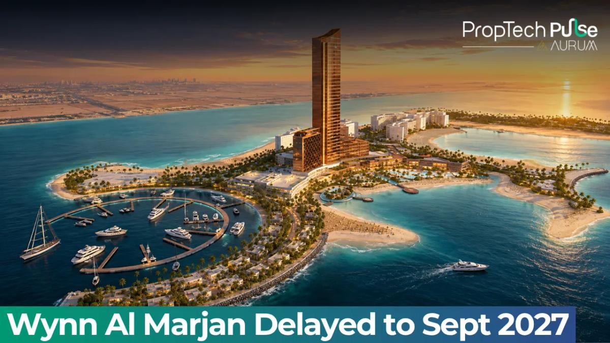 Wynn Al Marjan Island resort under construction in Ras Al Khaimah