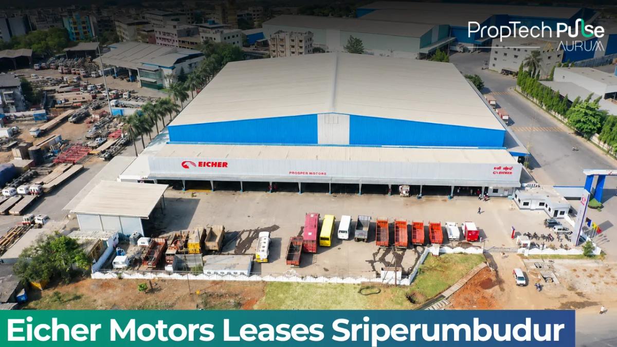 Eicher Motors industrial facility at Sriperumbudur in Tamil Nadu