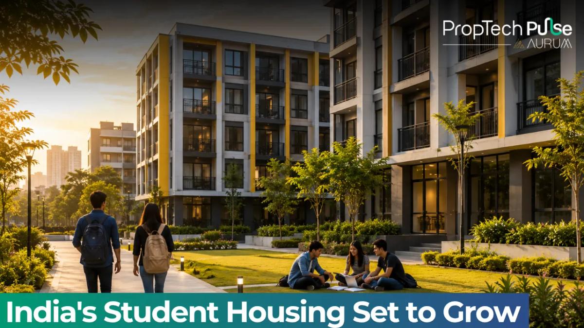 Purpose-built student housing development in India for university students