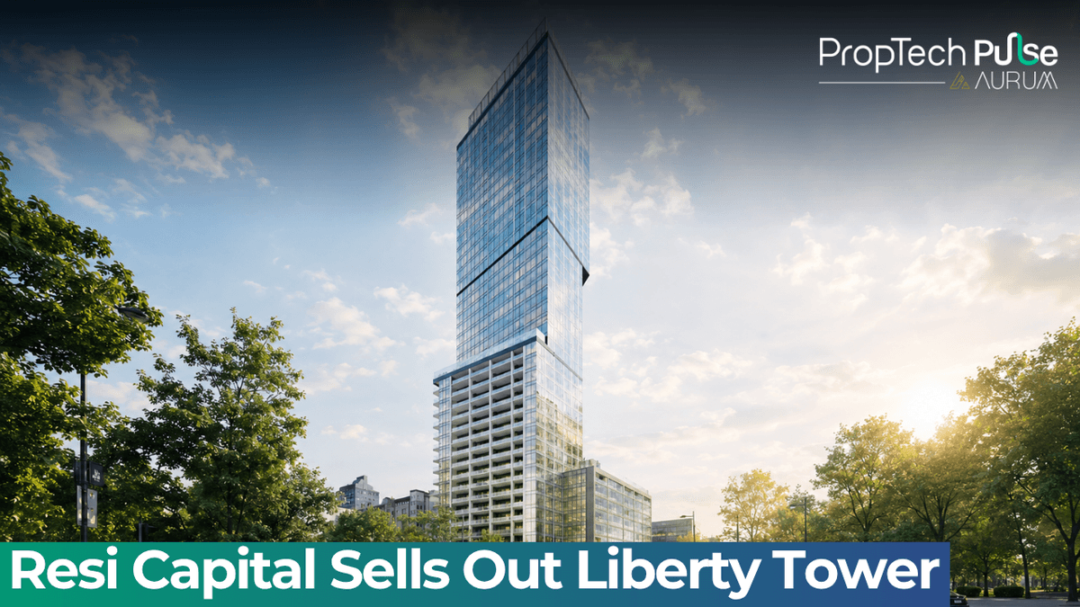 Liberty Tower residential skyscraper under construction in Warsaw