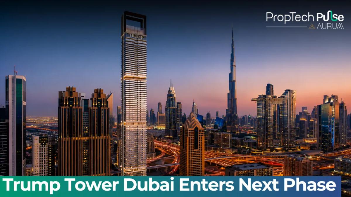 Trump International Hotel & Tower under construction in Dubai