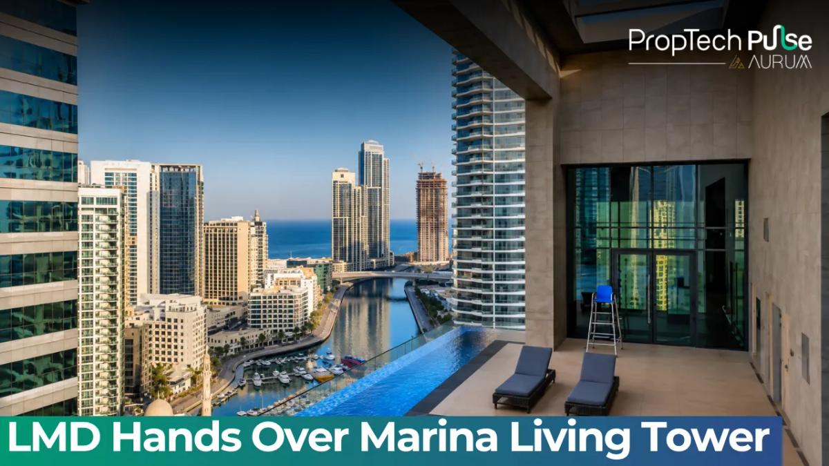 LMD Marina Living residential tower in Dubai Marina