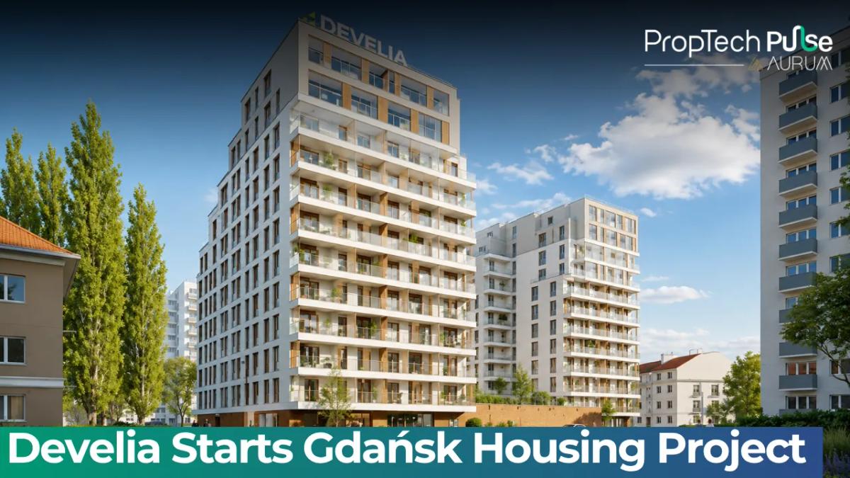 Żywiecka Vita residential project under construction in Gdańsk