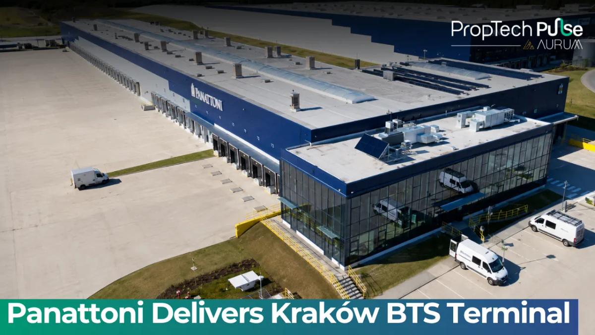 Panattoni BTS logistics terminal at Panattoni Park Kraków East V, Poland