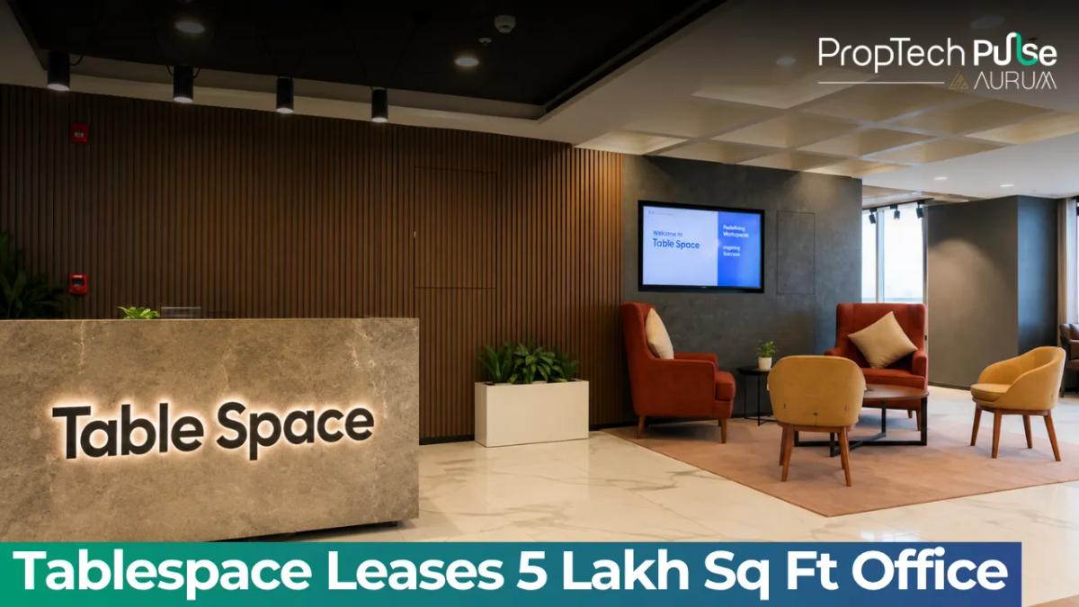Office towers at Laxmi Infobahn Software Technology Park in Hyderabad leased by Tablespace Technologies