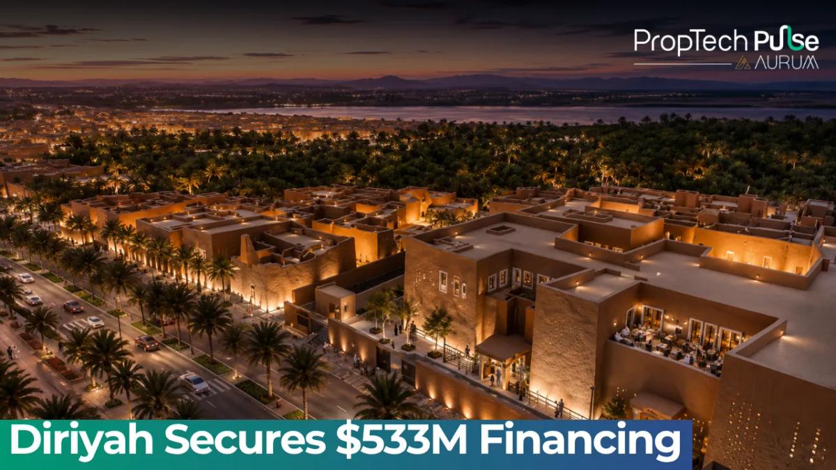 Diriyah Company $533m financing Arab National Bank branded residences Saudi Arabia