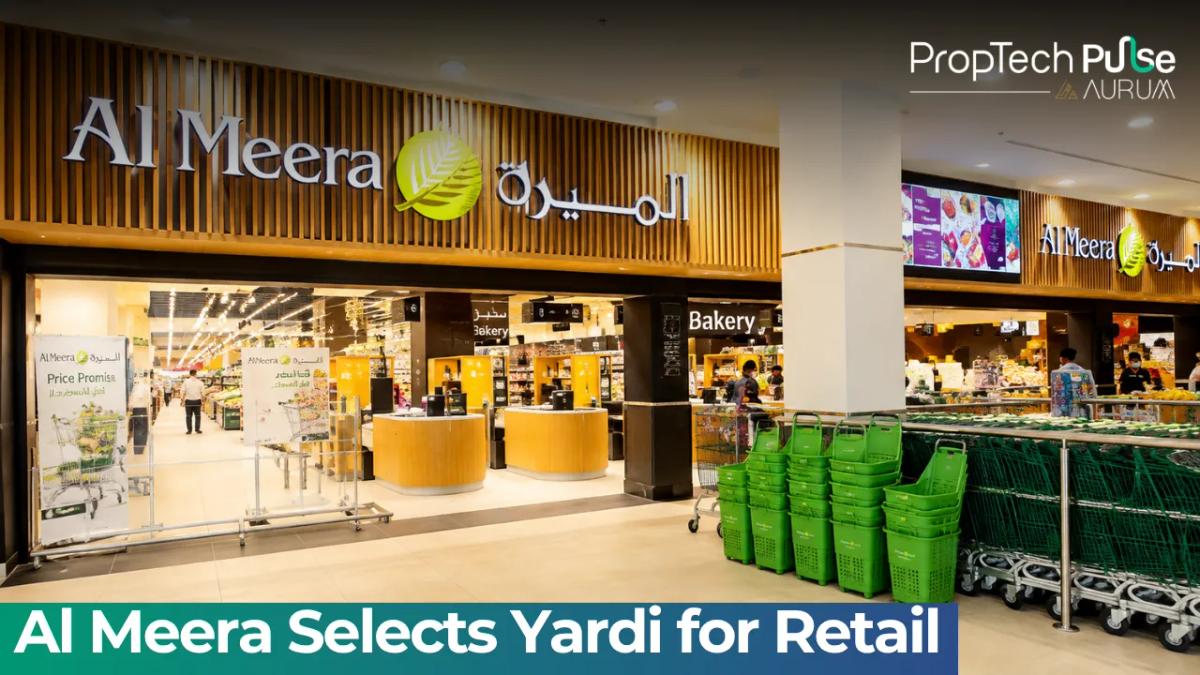 Al Meera Yardi cloud retail property management platform Qatar digital transformation