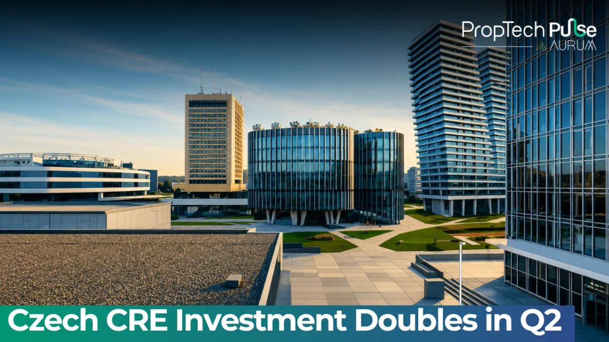 Prague skyline representing the Czech commercial real estate investment market in Q2 2026