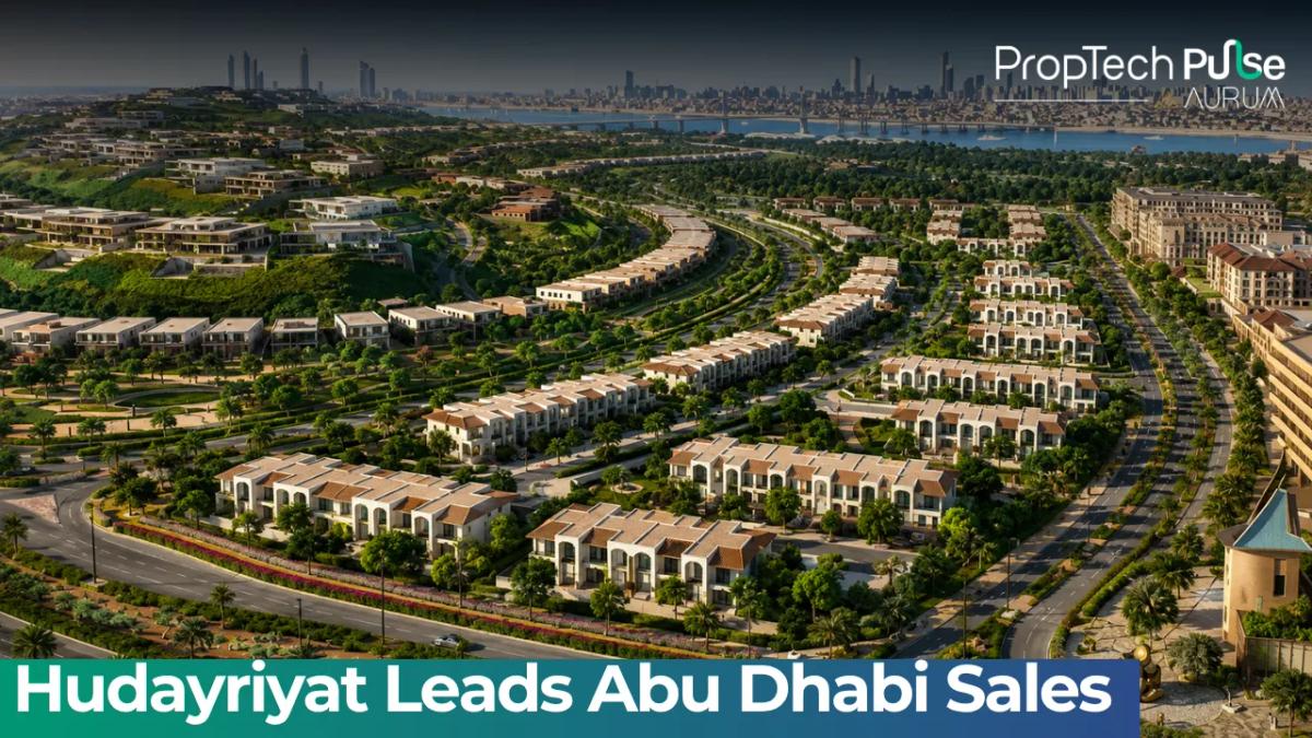 Hudayriyat Island Abu Dhabi Dh19 billion residential sales H1 2026 ADREC