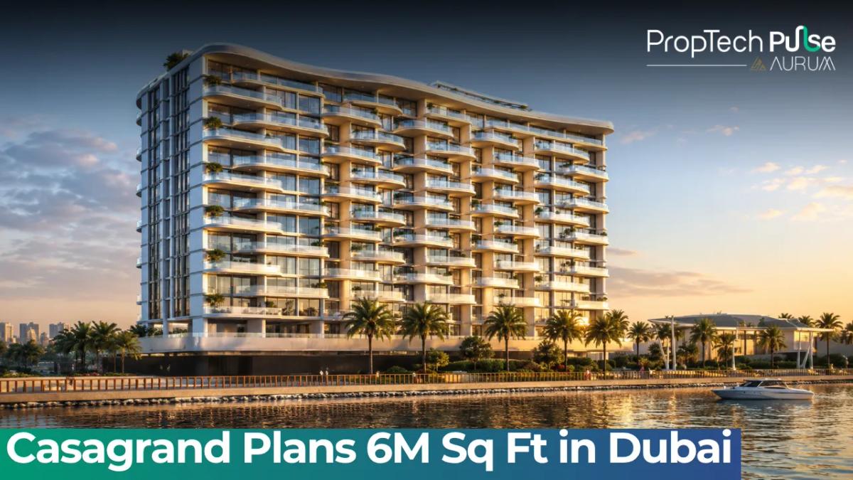 Casagrand Dubai expansion 6 million sq ft pipeline Hermina Dubai Islands 2026