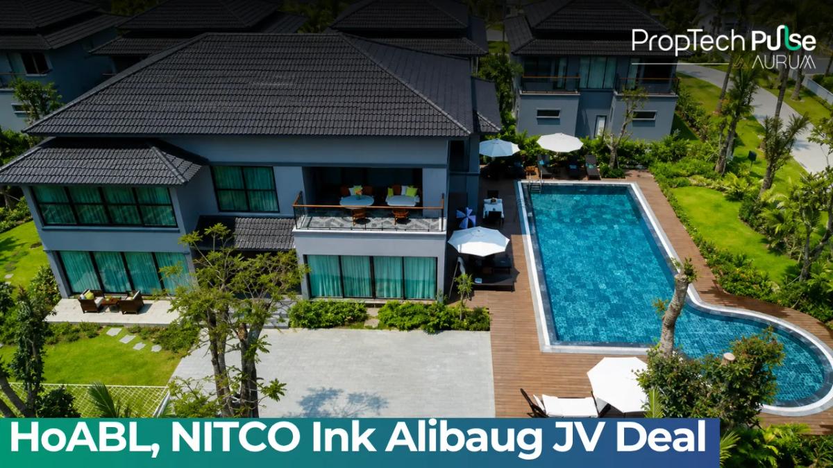 Rendering of the proposed HoABL-NITCO mixed-use development in Alibaug
