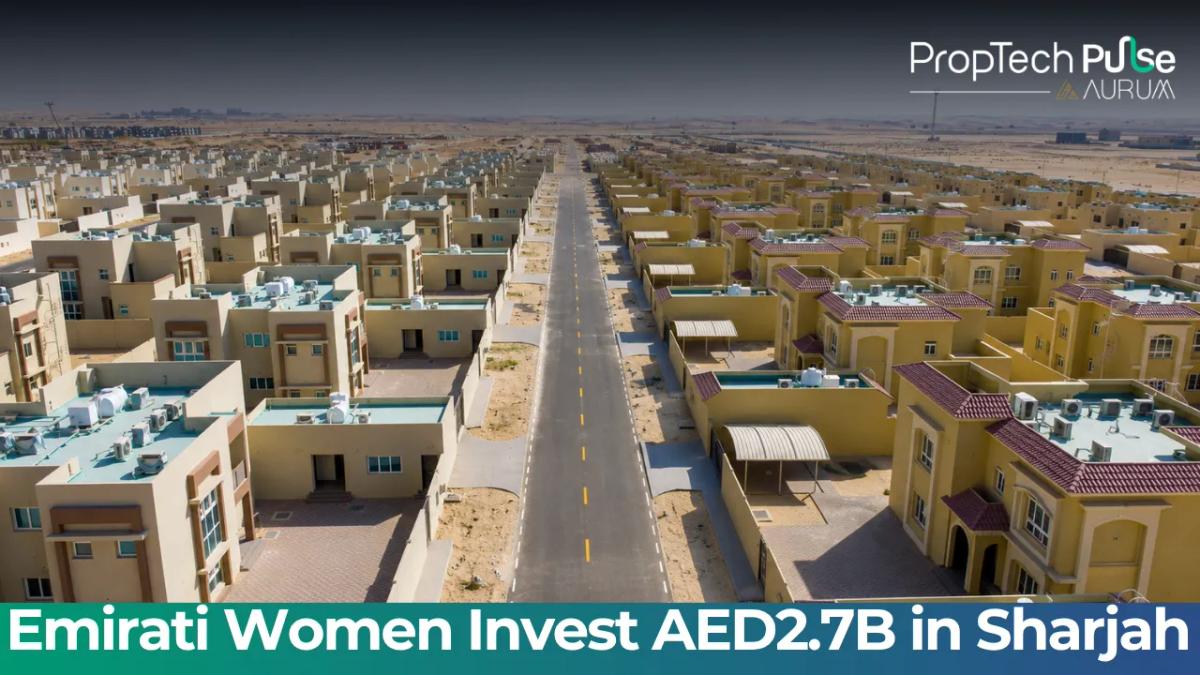 Emirati women invest AED2.7 billion in Sharjah real estate during the first eight months of 2026
