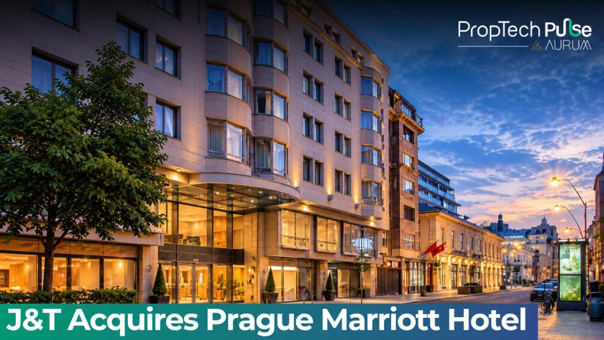 J&T acquires Prague Marriott Hotel and Millennium Plaza in fund deal