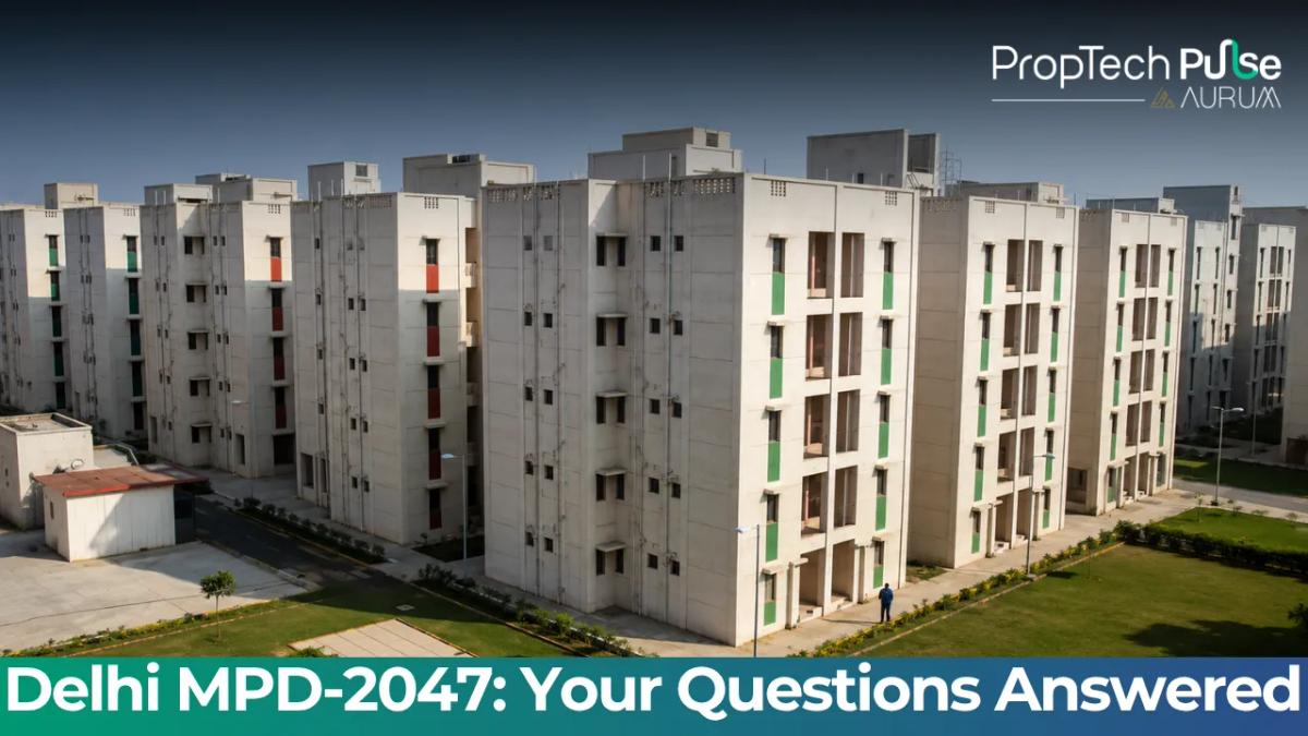 Delhi MPD-2047 DDA FAQs redevelopment FAR TOD land pooling TDR property rules 2026