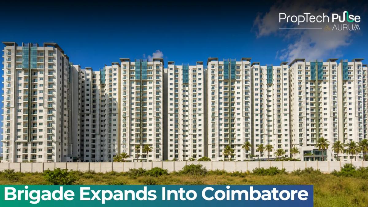 Brigade Enterprises Coimbatore first housing project 5.4 acres JDA ₹600 crore revenue 2026