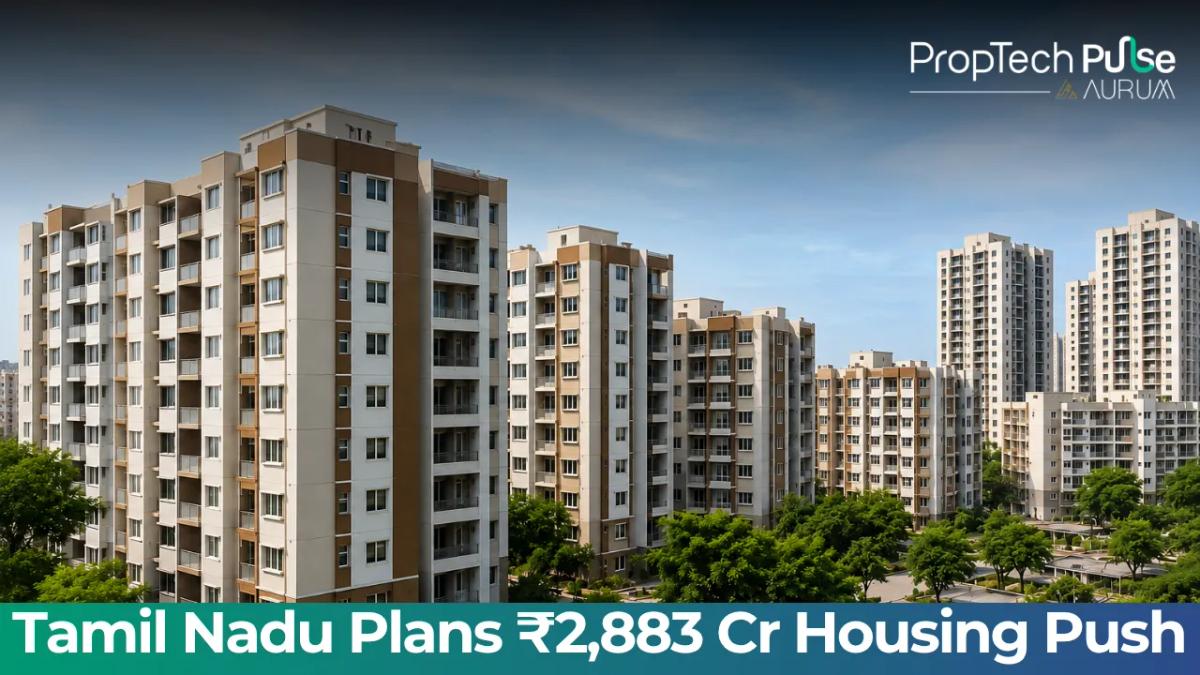 Tamil Nadu ₹2883 crore housing reform TNUHDB dilapidated flats reconstruction digital approval 2026