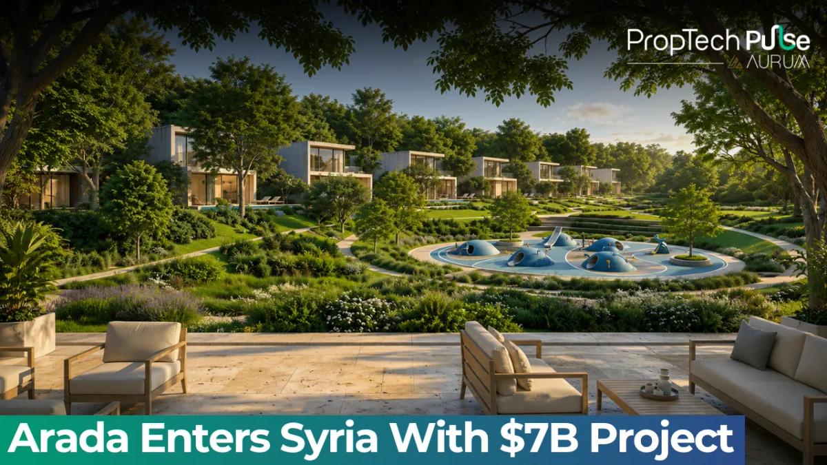 Arada New Damascus $7 billion mixed-use project Syrian Sovereign Fund 11000 homes 2026