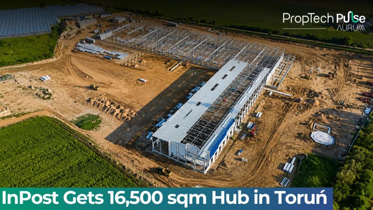 Harden Construction Panattoni Park Toruń II InPost cross-dock 16500 sqm BREEAM Excellent Poland