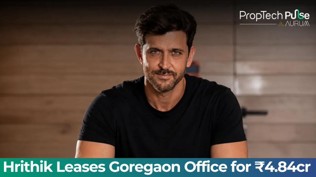 Hrithik Roshan Goregaon office lease QuantumX Global Lotus Corporate Park Mumbai ₹4.84 crore 2026