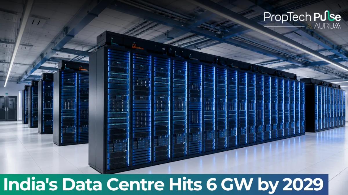 India data centre 6 GW 2029 JLL report AI hyperscale Mumbai Hyderabad USD 110 billion investment