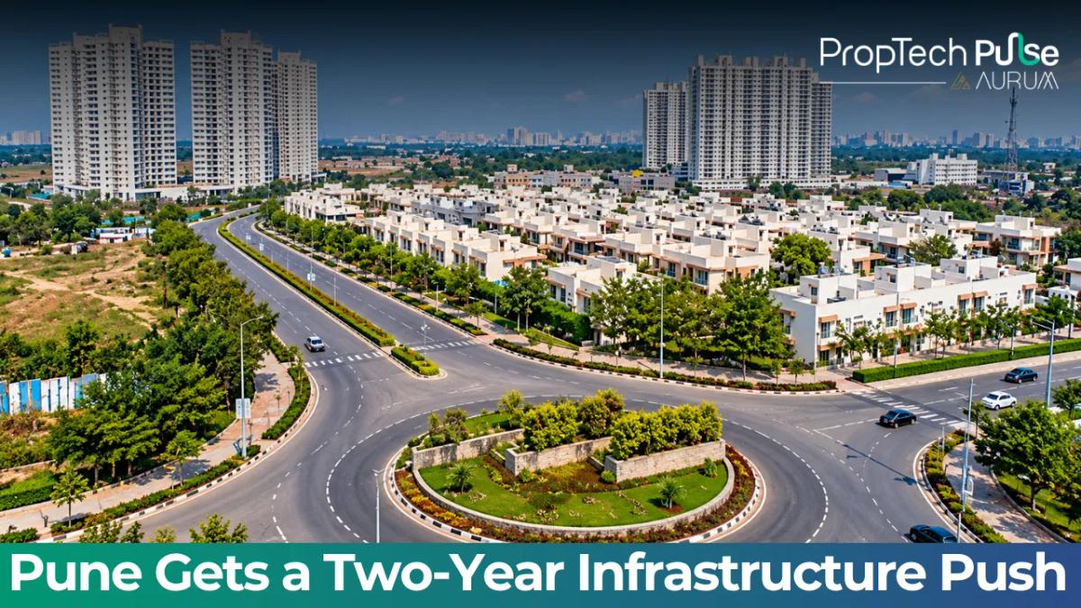 Pune PMR infrastructure plan Fadnavis ring road Metro HCMTR GCC real estate 2026