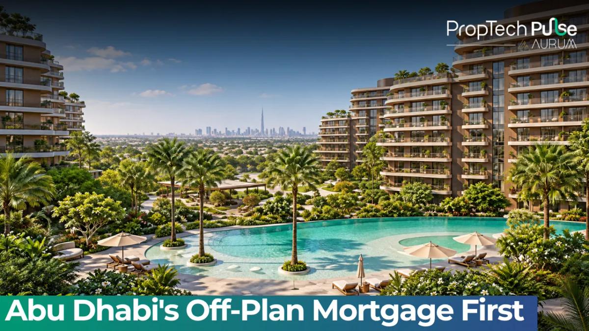 Aldar ADCB Abu Dhabi first off-plan mortgage registration ADREC framework 50% payment 2026
