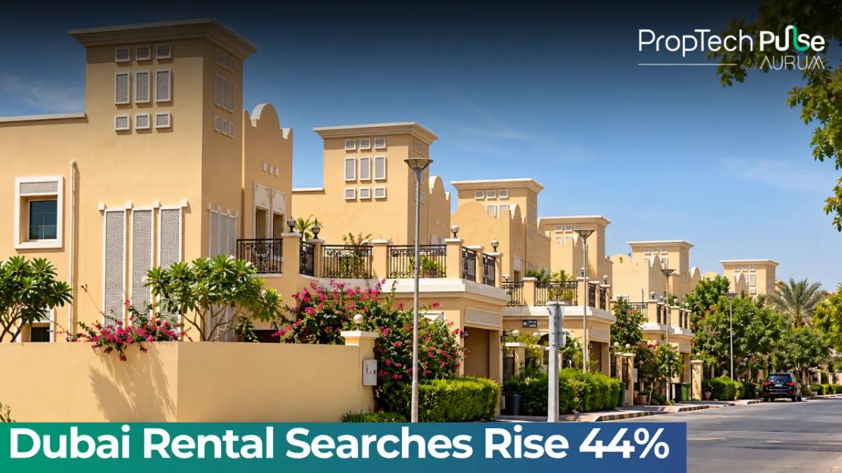 Dubai rental searches Bayut 44% jump summer 2026 JVC Damac Hills 2 apartment villa
