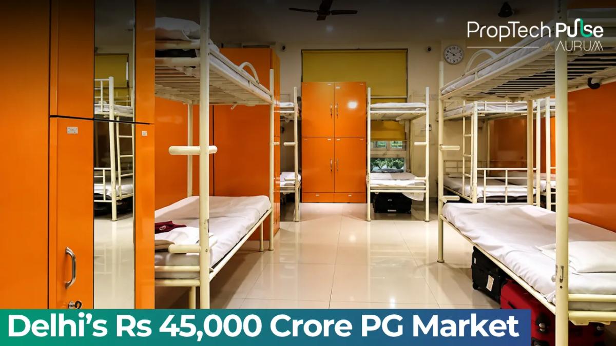 Delhi PG rental market ₹45000 crore Satya Niketan building collapse student housing regulation 2026