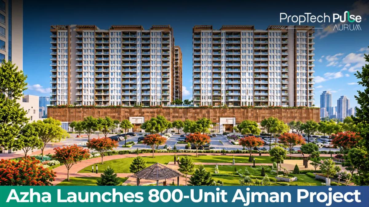 Azha Properties 800-unit residential project in Ajman East